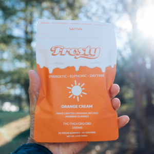 Day Time Delta 9 THC Sativa Gummies - Orange Cream (1000mg)