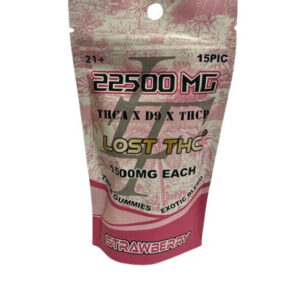 Lost THC Exotic Blend Gummies THCA|DELTA 9|THCP- 22500MG (15pc)