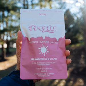 Morning Delta 9 THC Gummies - Strawberries N' Cream (1000mg)